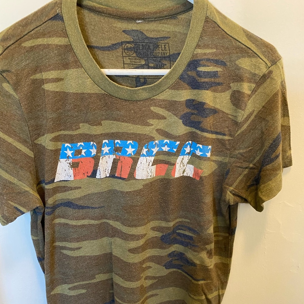 Camo Black Rifle Coffee Tshirt